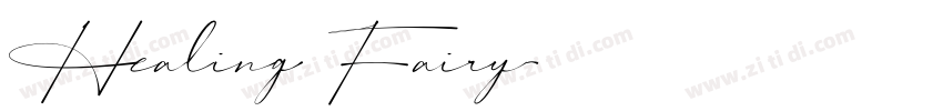 Healing Fairy字体转换